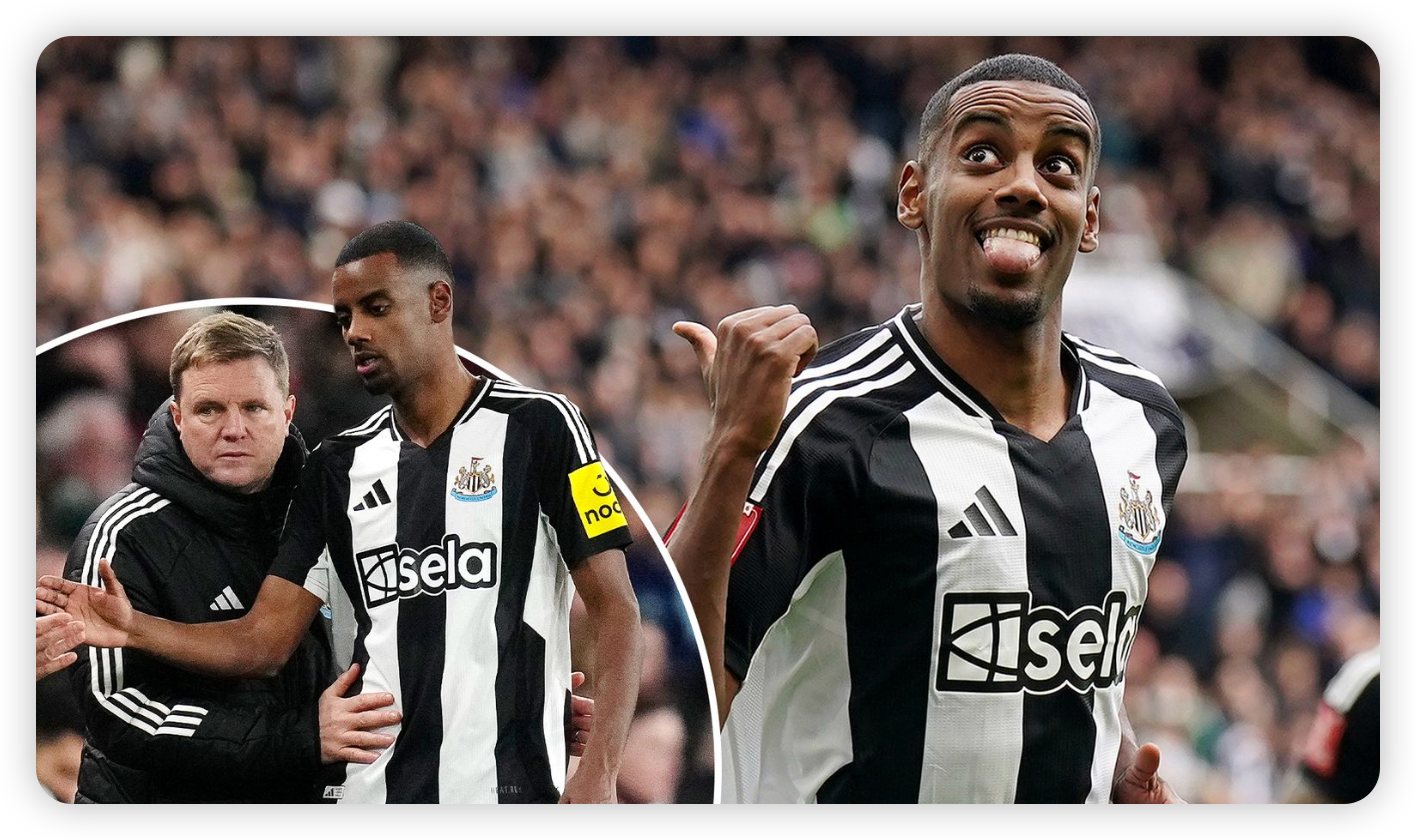 Isak's Absence Sparks Transfer Rumors Despite Howe's Confidence